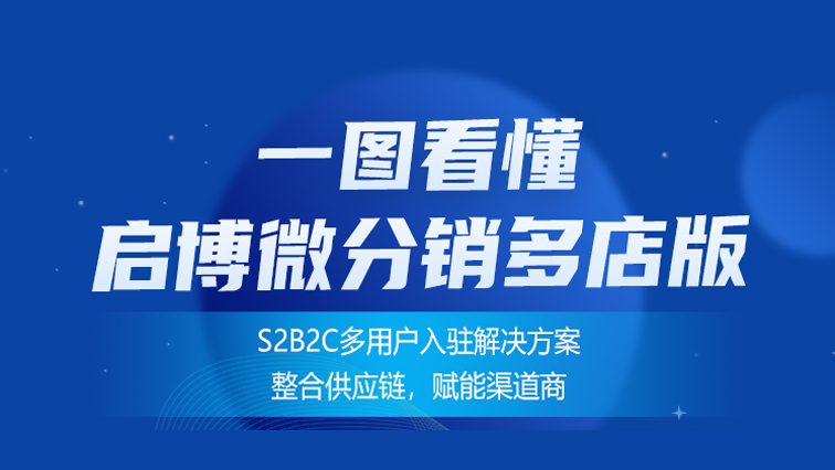 产品｜一图了解微分销商城多店版