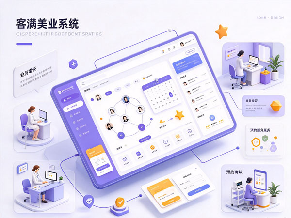 客满美业系统