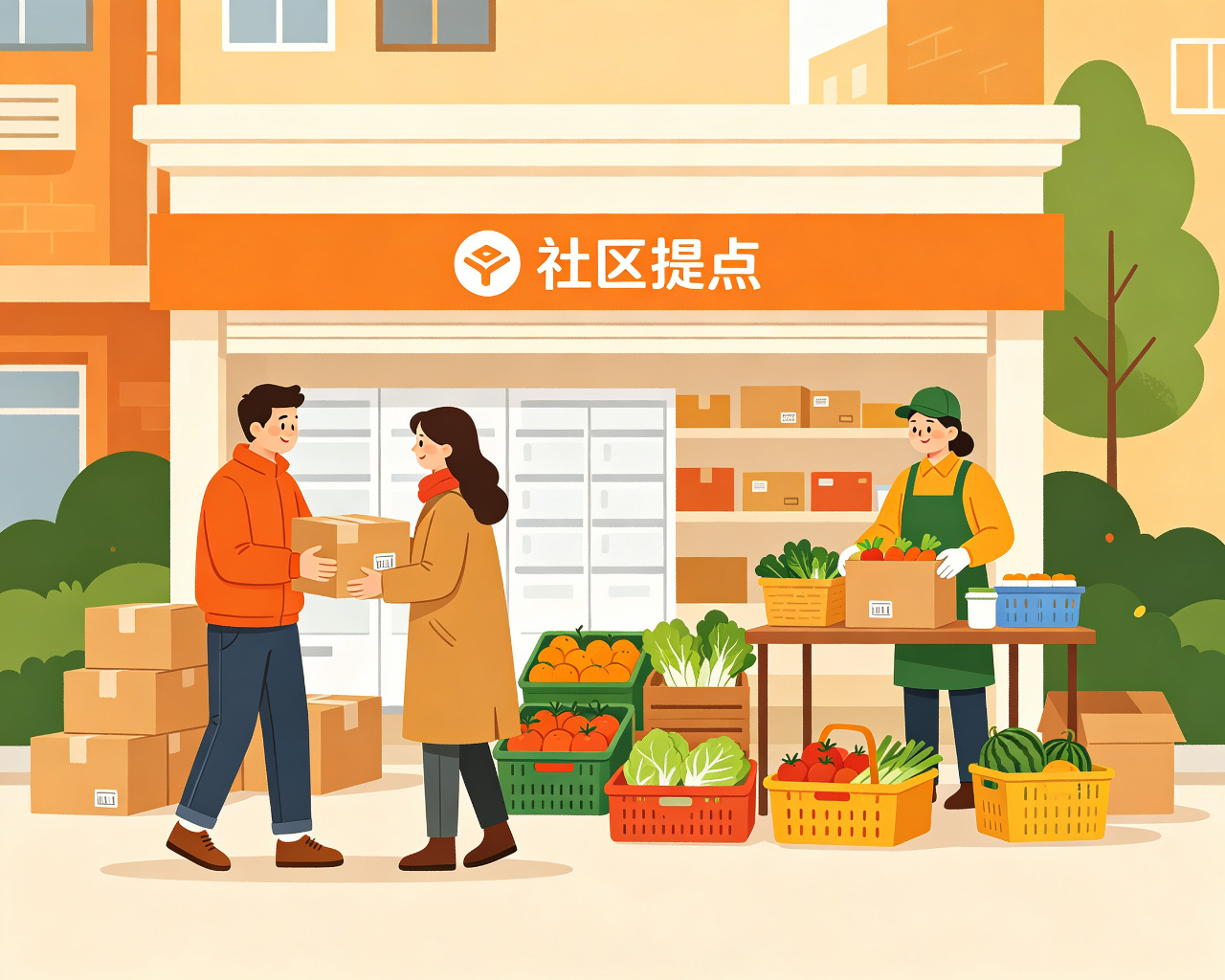 社区团购供应链应用场景
